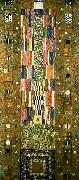 Gustav Klimt kartong for frisen i stoclet- palatset oil painting on canvas